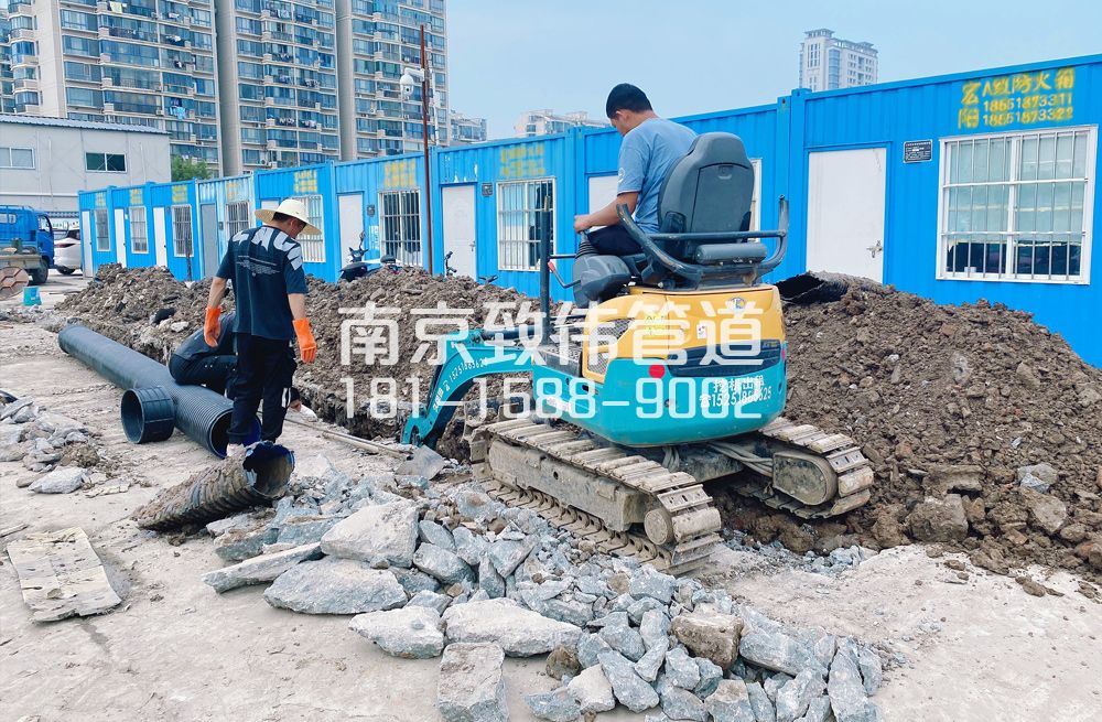 328红旗开挖置换管道
